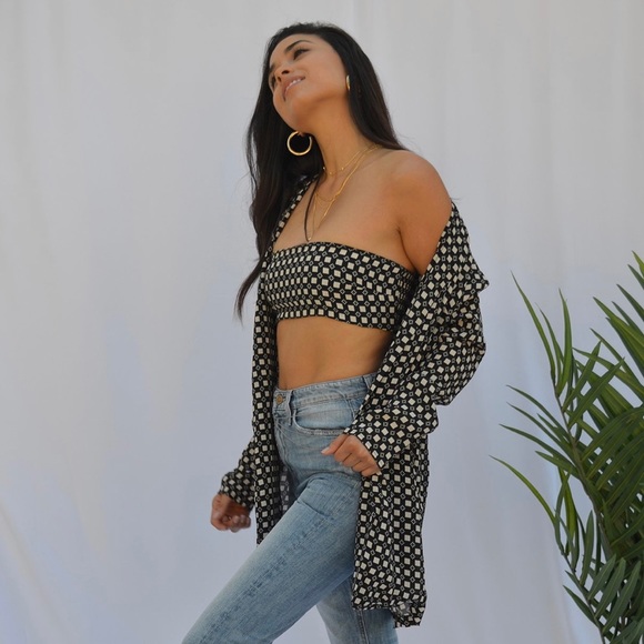 Beach Riot Checkered Blake Blazer - Picture 3 of 4